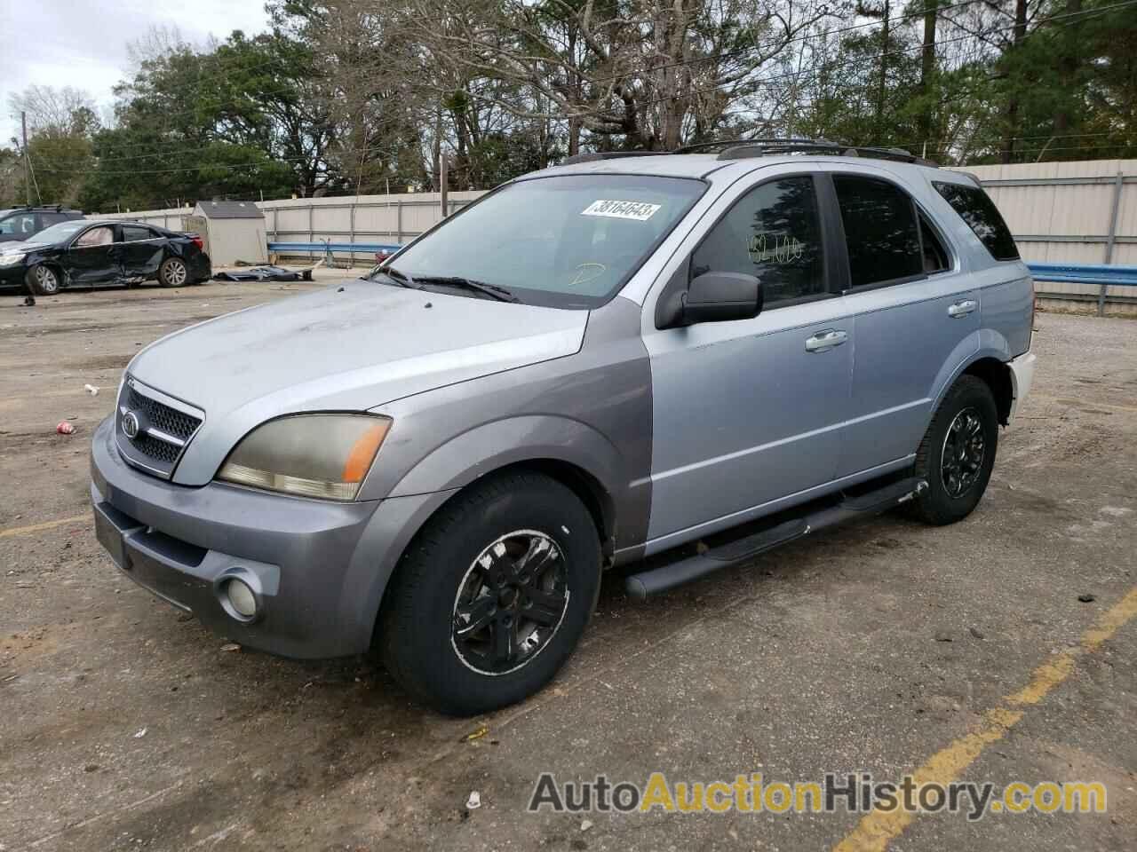 2006 KIA SORENTO EX, KNDJD733865594954