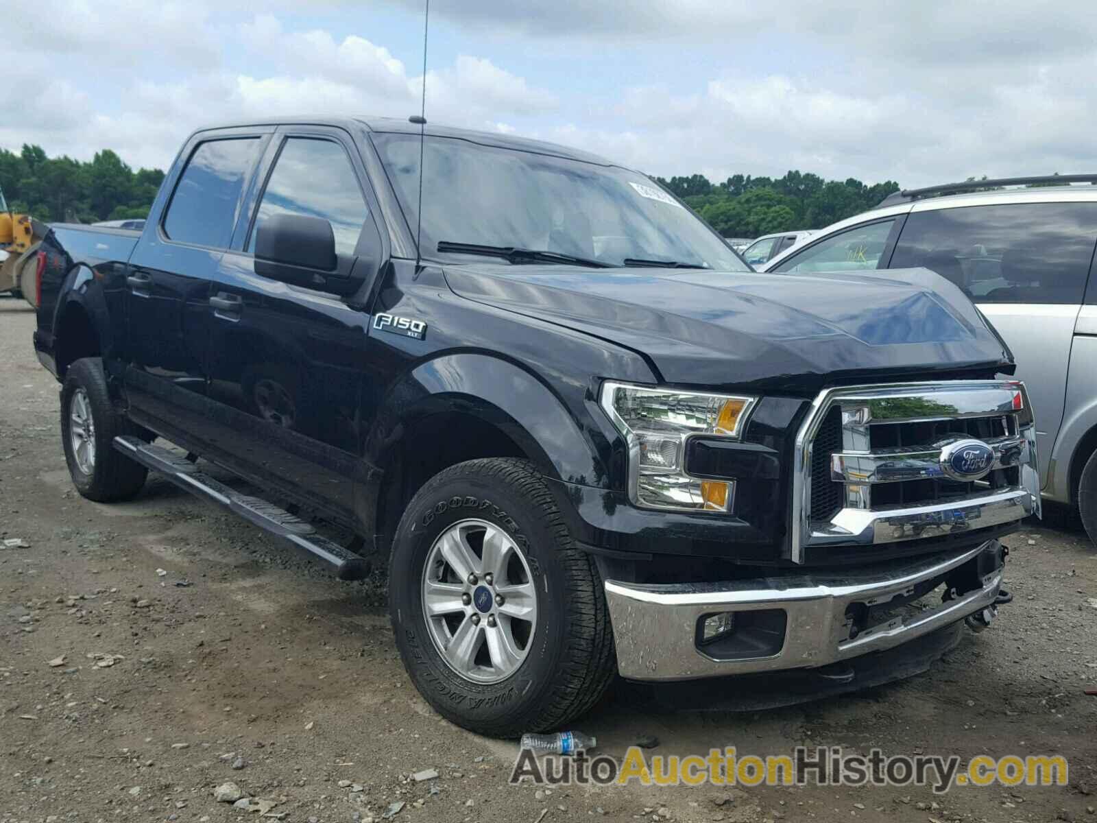 2016 FORD F150 SUPERCREW, 1FTEW1EF6GFA21787