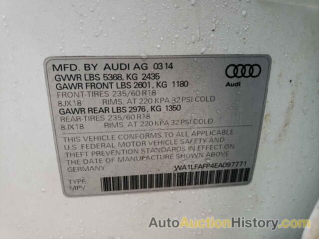 AUDI Q5 PREMIUM PLUS, WA1LFAFP4EA097771