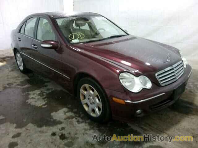 2006 MERCEDES-BENZ C280 4M AW, WDBRF92H06F792202