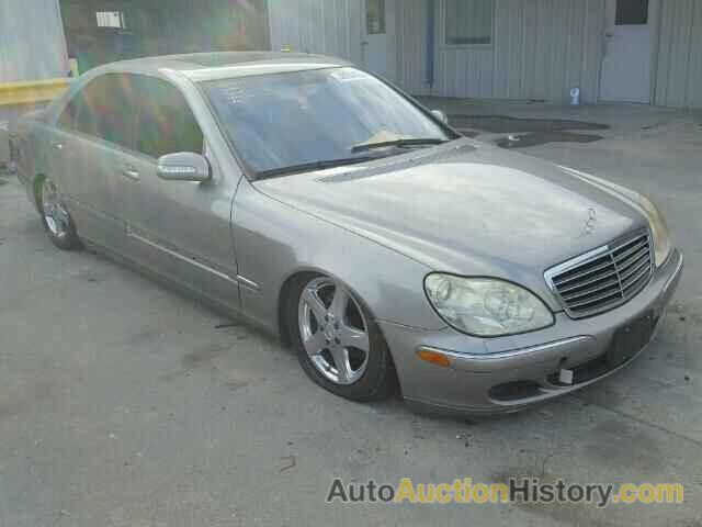 2005 MERCEDES-BENZ S500, WDBNG75J25A441527