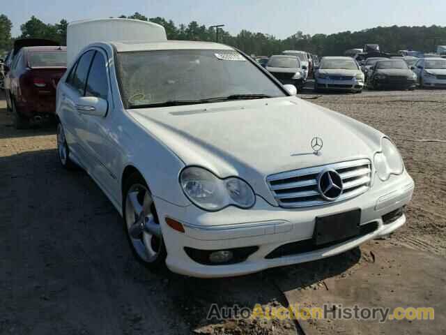 2006 MERCEDES-BENZ C230, WDBRF52H66A843529