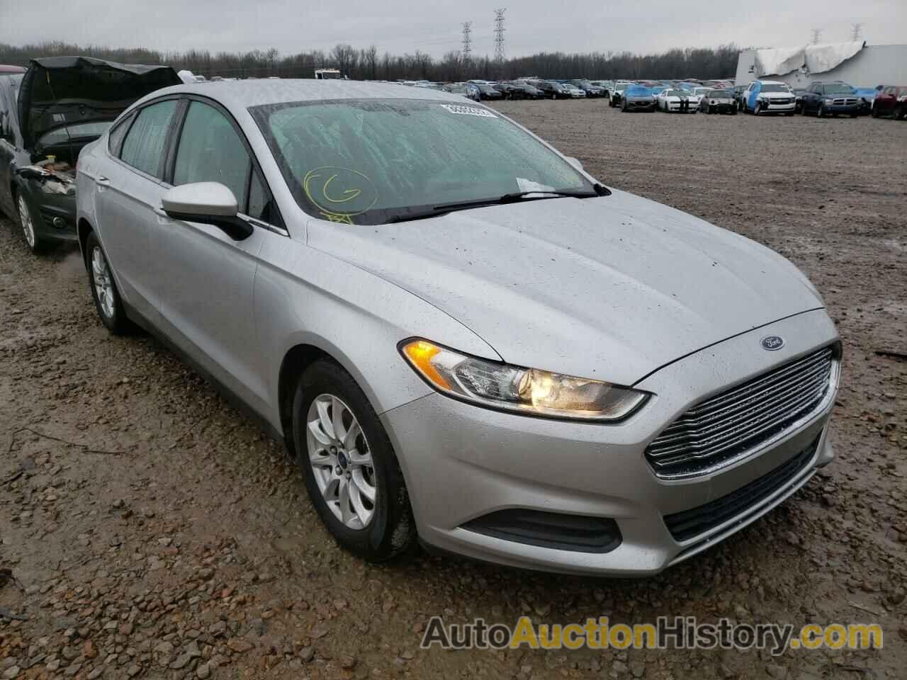 2015 FORD FUSION S, 3FA6P0G72FR122690