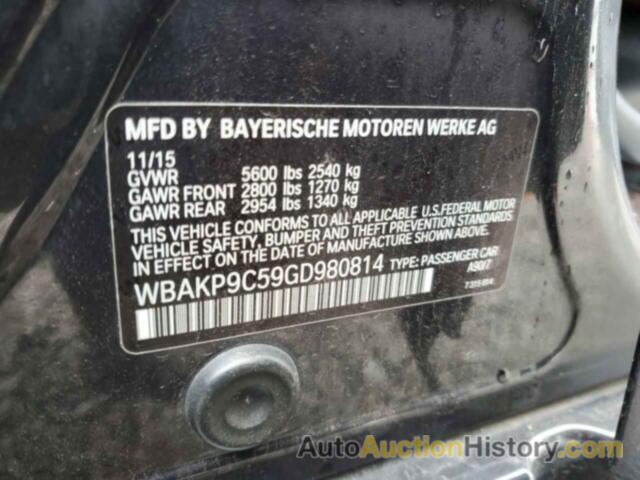 BMW 5 SERIES XI, WBAKP9C59GD980814