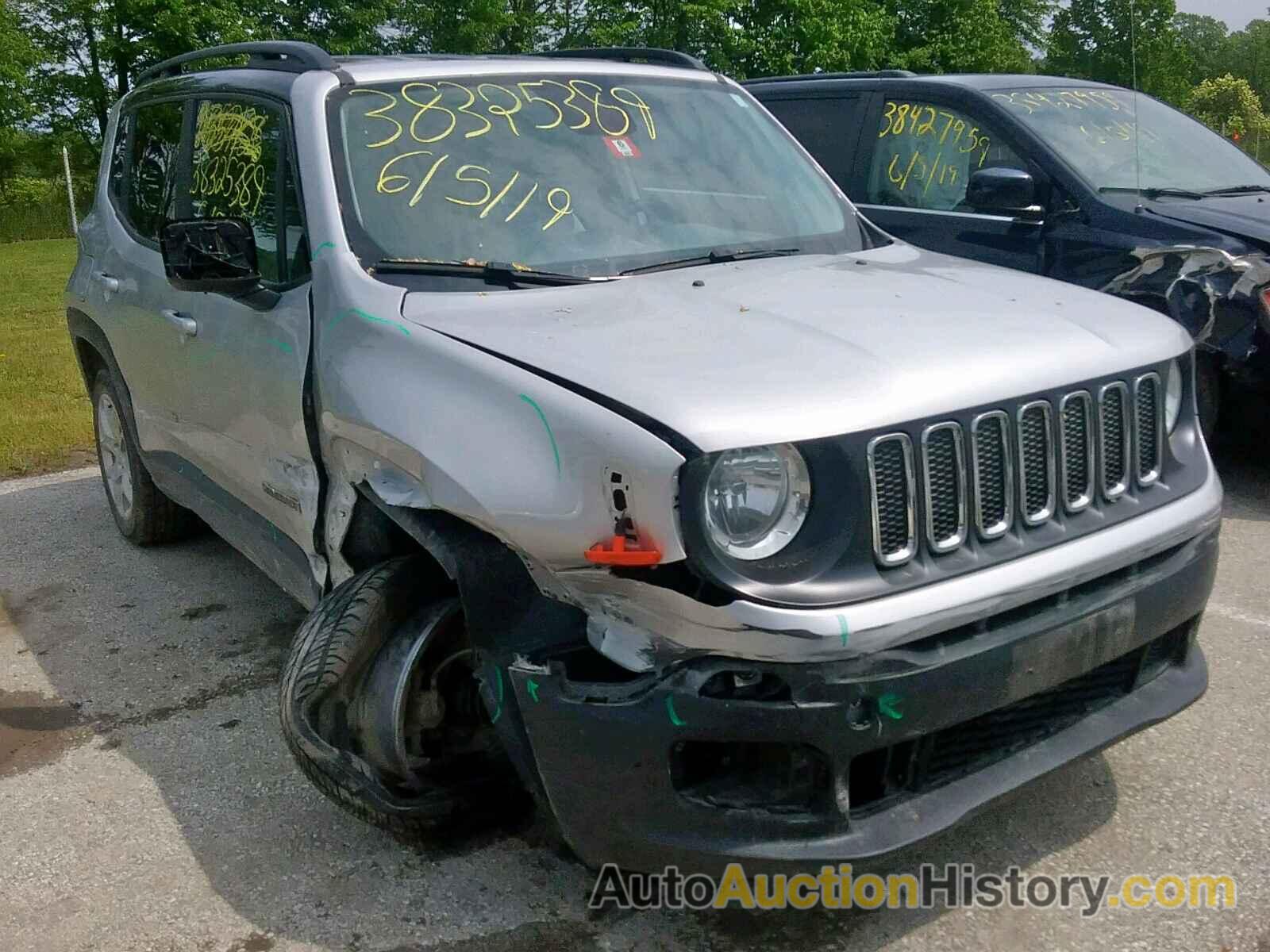 2015 JEEP RENEGADE LATITUDE, ZACCJBBTXFPB50469