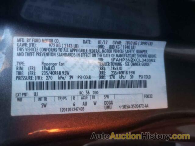 FORD FOCUS TITANIUM, 1FAHP3N2XCL343062