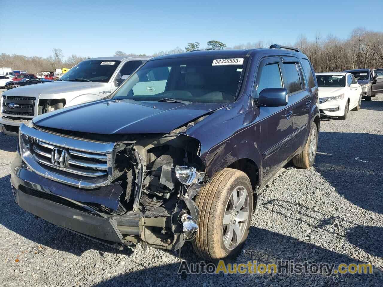 2012 HONDA PILOT TOURING, 5FNYF4H91CB013745