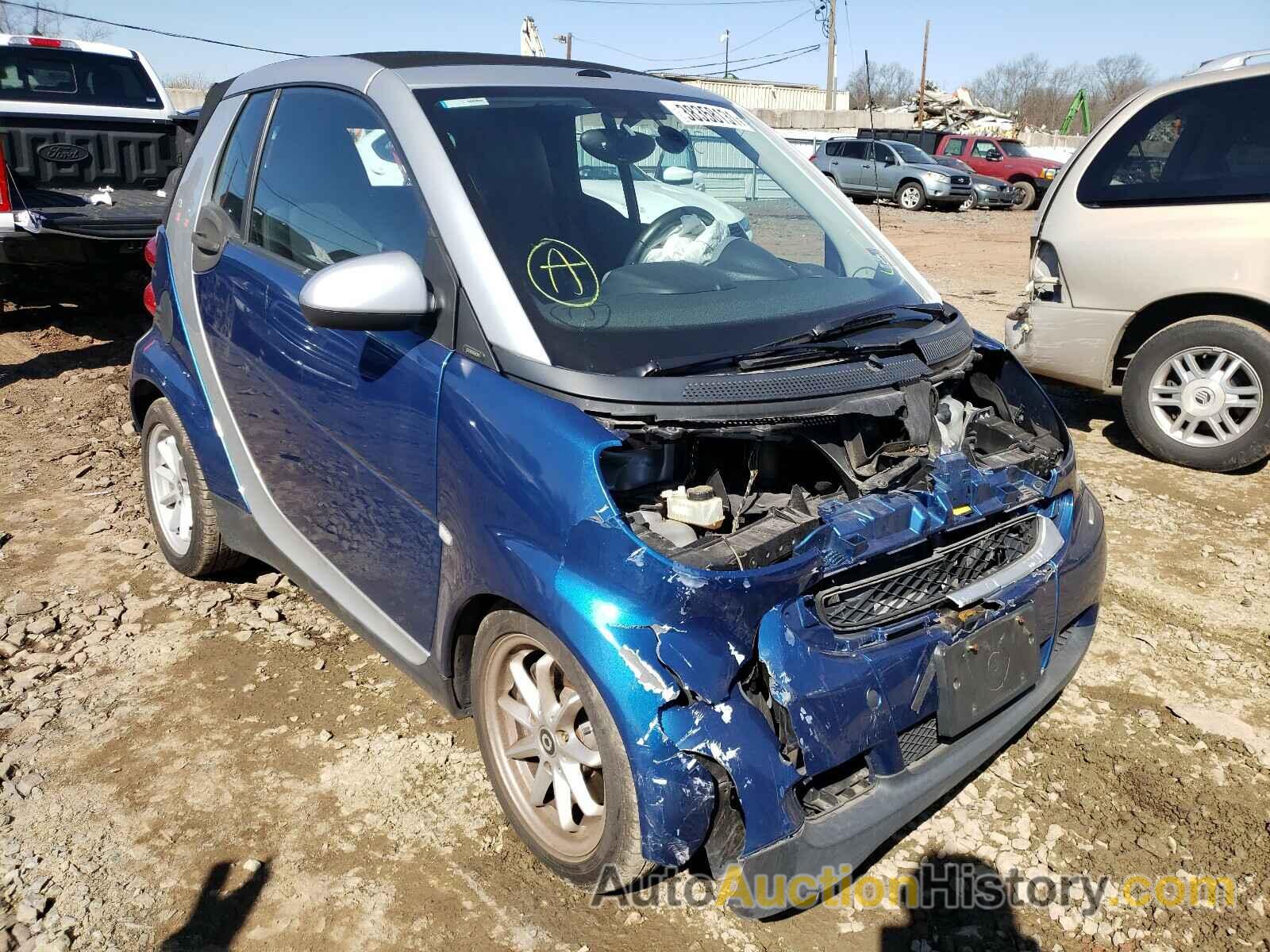 2008 SMART FORTWO PASSION, WMEEK31X18K151704