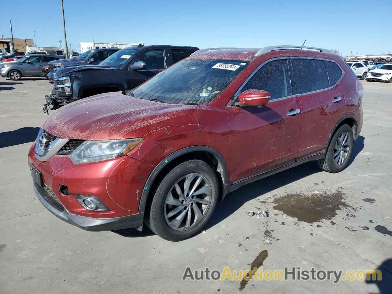 NISSAN ROGUE S, 5N1AT2MT3FC807384