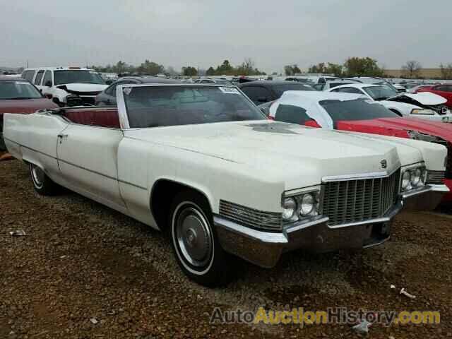 1970 CADILLAC DEVILLE, F0301166