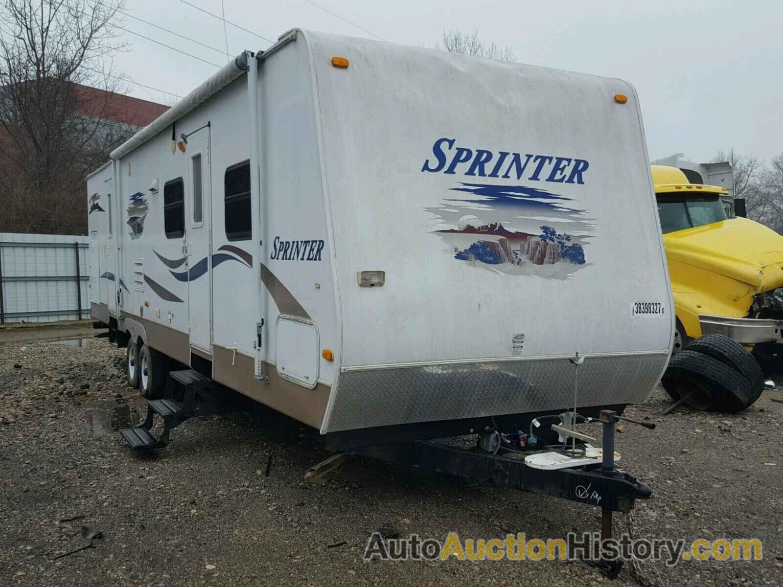 2009 KEYSTONE SPRINTER, 4YDT3112881532772