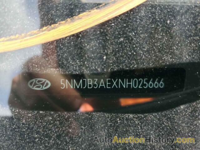 HYUNDAI TUCSON SEL, 5NMJB3AEXNH025666