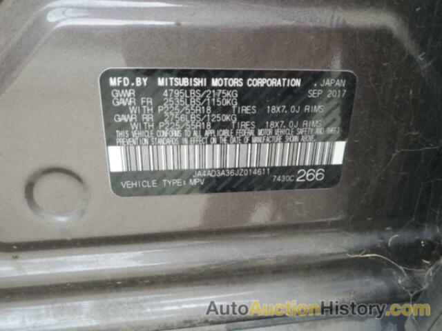 MITSUBISHI OUTLANDER SE, JA4AD3A36JZ014611