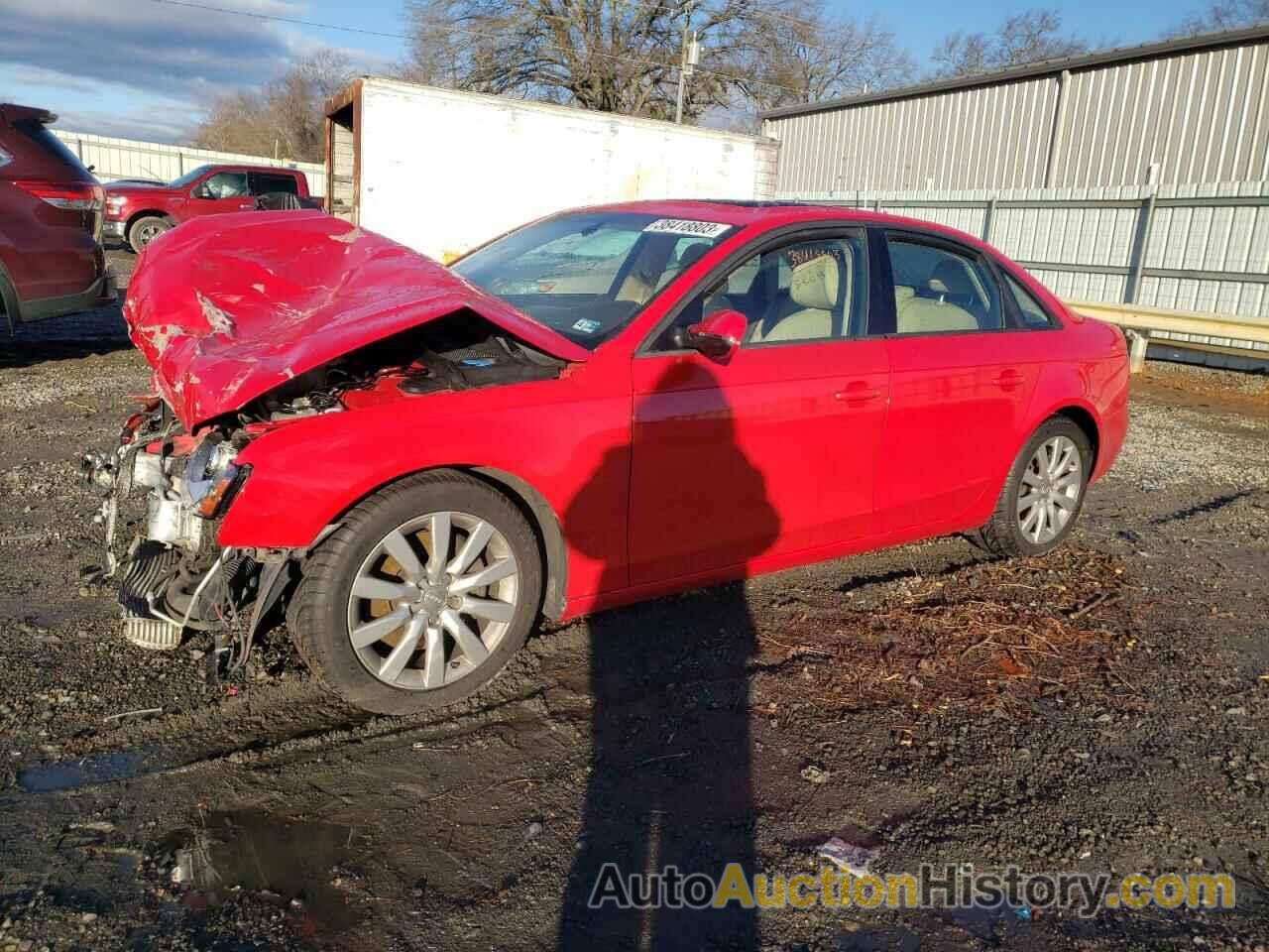 2013 AUDI A4 PREMIUM, WAUAFAFL2DN022386