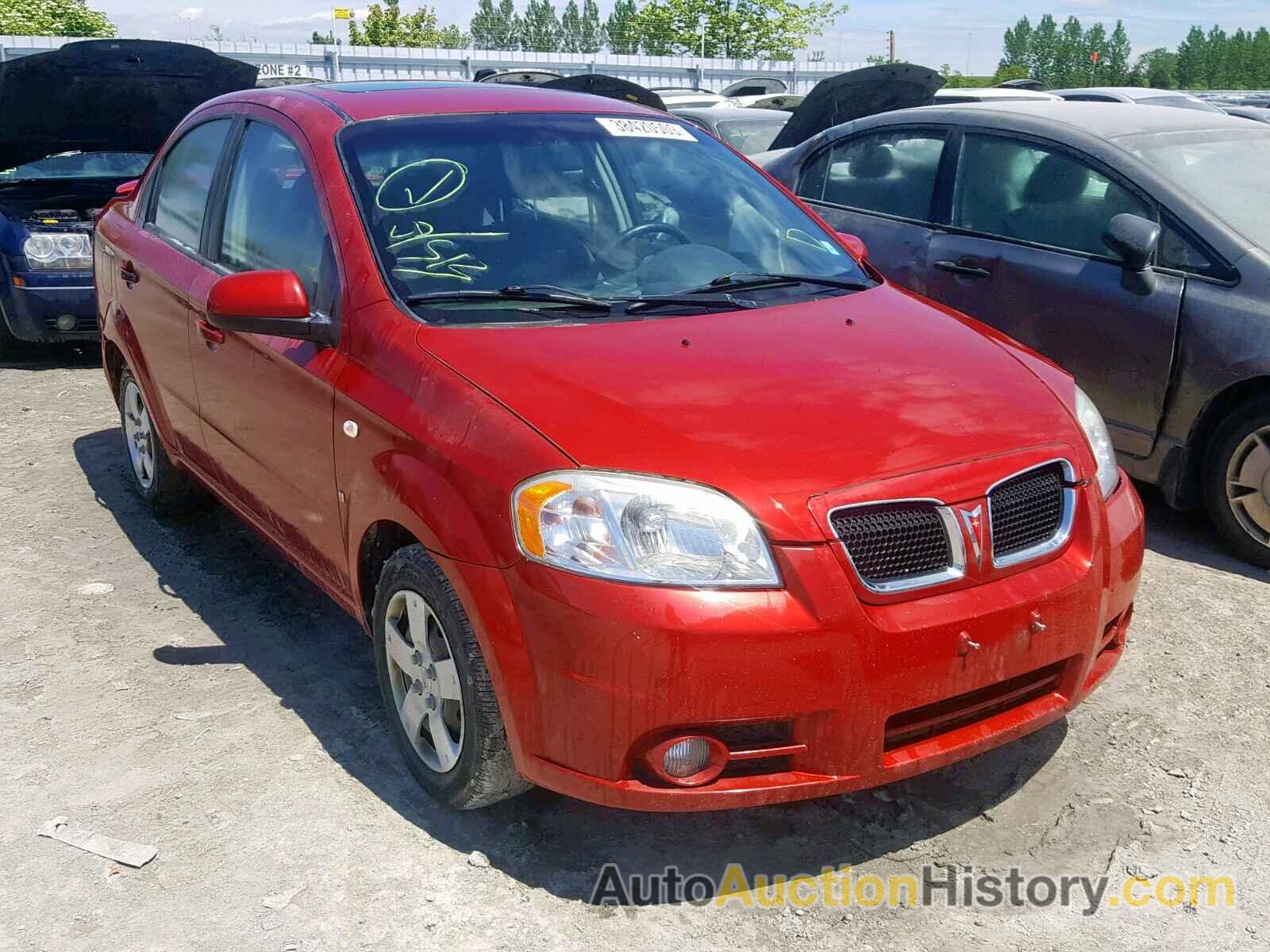 2007 PONTIAC WAVE LT, KL2TW55637B061298