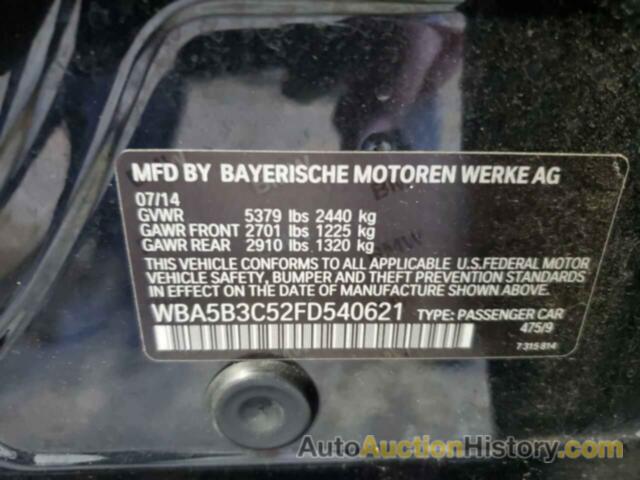 BMW 5 SERIES XI, WBA5B3C52FD540621