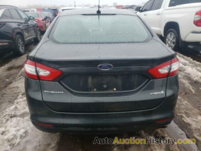 FORD FUSION S HYBRID, 3FA6P0UU5FR166127