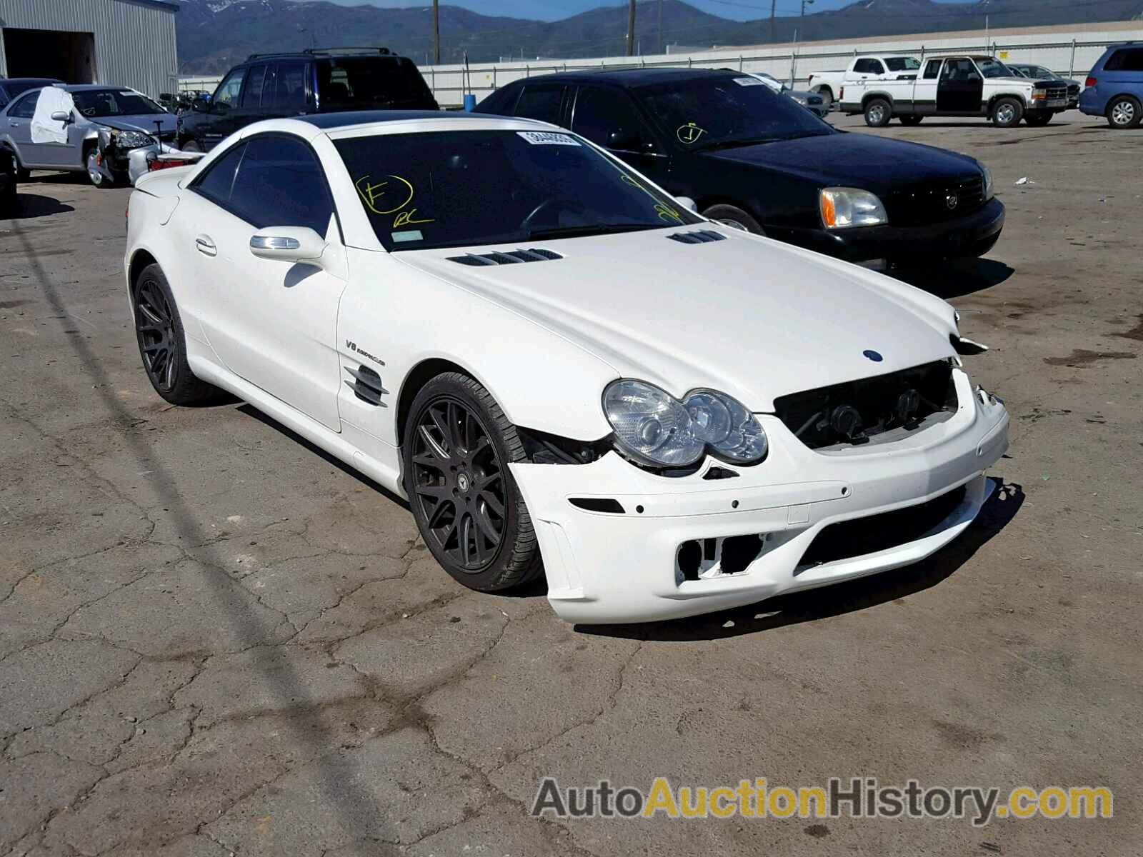 2007 MERCEDES-BENZ SL 55 AMG, WDBSK72FX7F119631