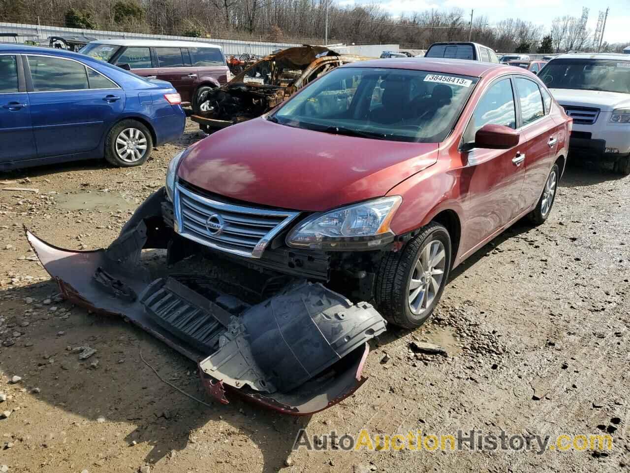 2015 NISSAN SENTRA S, 3N1AB7AP9FY223819