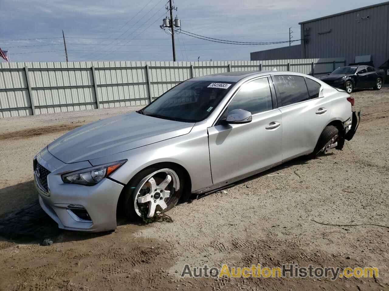 2019 INFINITI Q50 LUXE, JN1EV7AP1KM515423