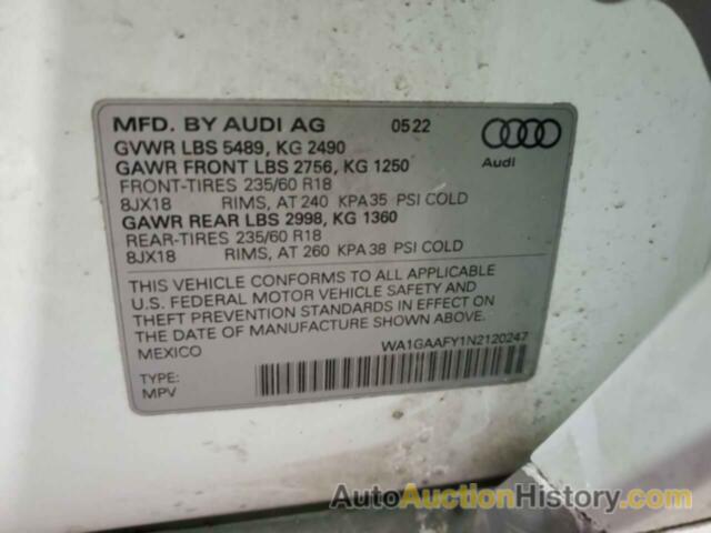 AUDI Q5 PREMIUM 45, WA1GAAFY1N2120247