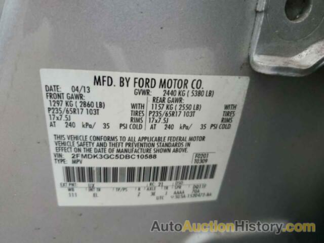 FORD EDGE SE, 2FMDK3GC5DBC10588