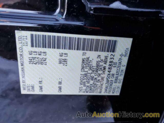 NISSAN ALTIMA BASE, 1N4AL2AP5CN488832