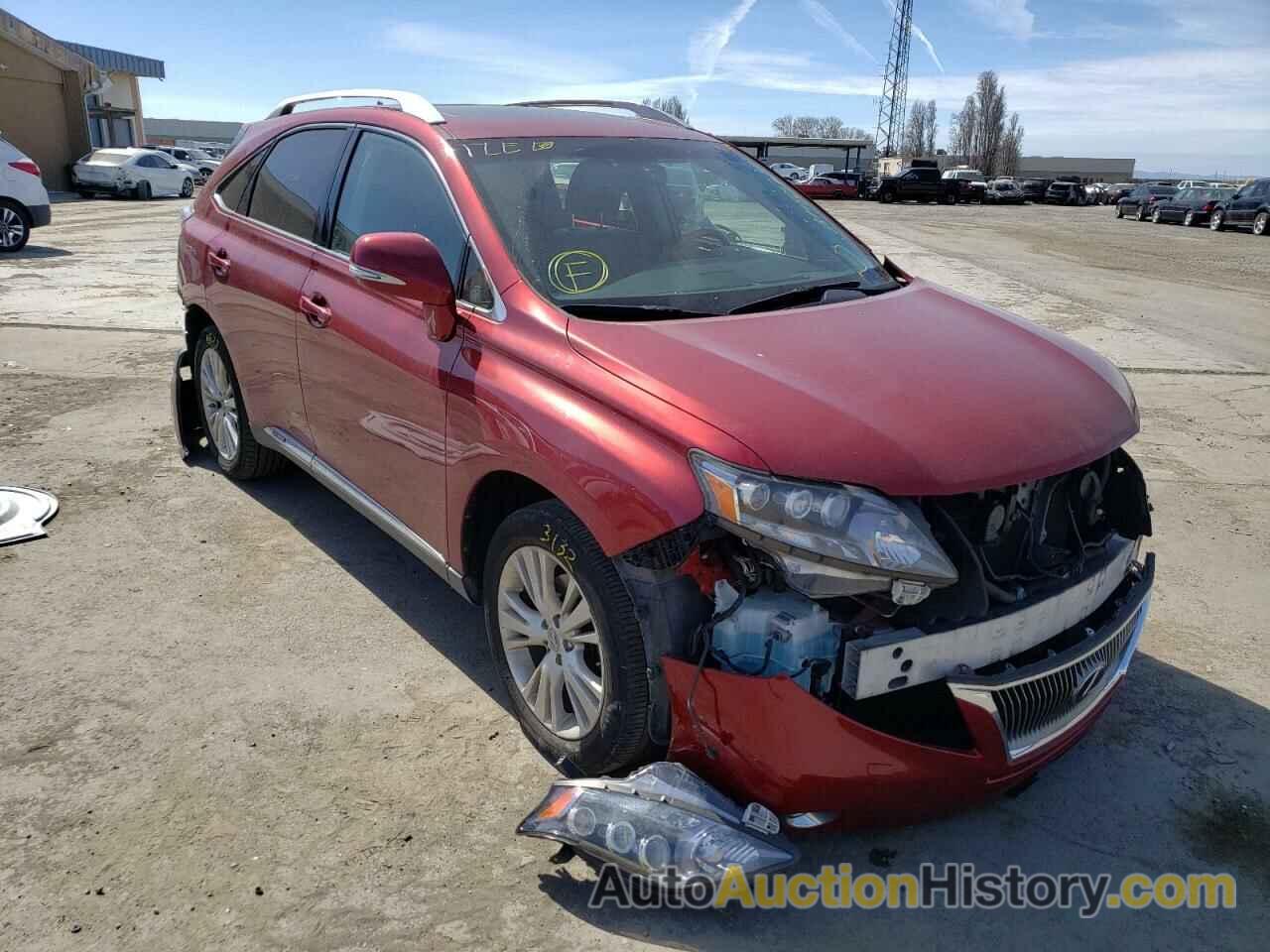 2012 LEXUS RX450 450, JTJBC1BA6C2049950