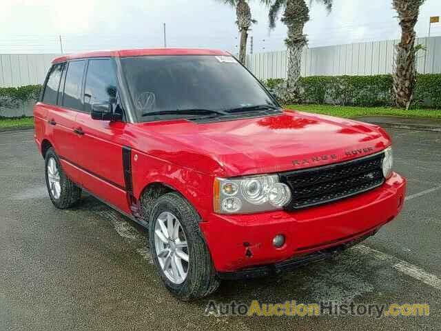 2007 LAND ROVER RANGE ROVER SUPERCHARGED, SALMF13477A261790
