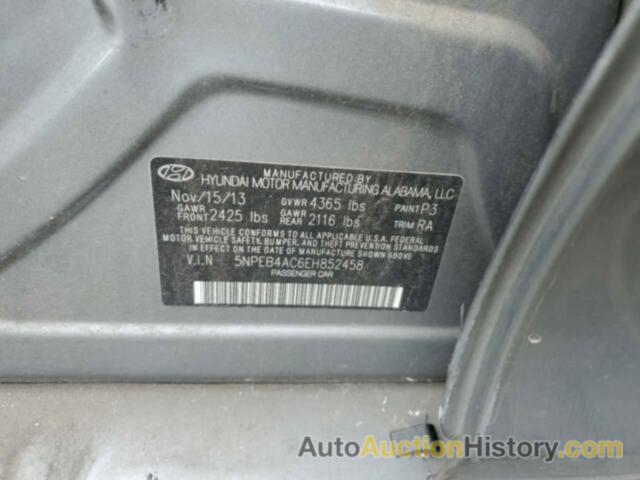 HYUNDAI SONATA GLS, 5NPEB4AC6EH852458