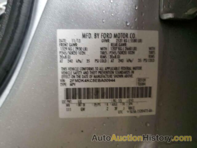 FORD EDGE LIMITED, 2FMDK4KC5EBA00944