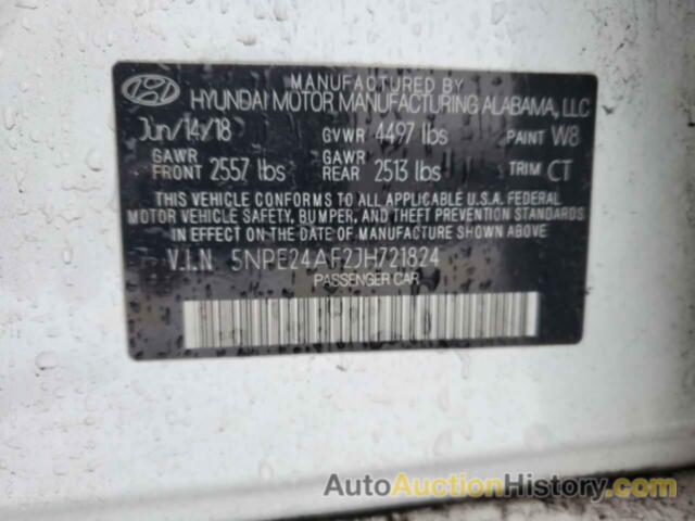 HYUNDAI SONATA SE, 5NPE24AF2JH721824