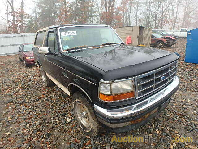 1992 FORD BRONCO, 1FMEU15N7NLA34376