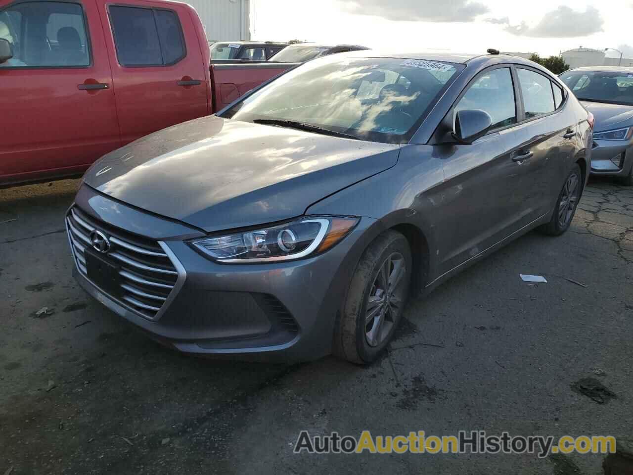 HYUNDAI ELANTRA SEL, 5NPD84LF9JH250164