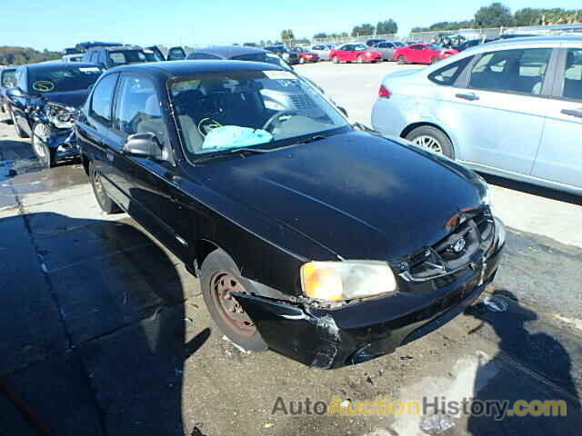 2000 HYUNDAI ACCENT GS, KMHCG35G8YU008072