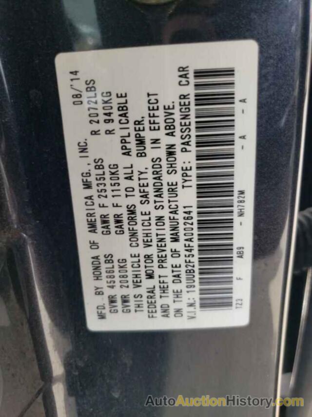 ACURA TLX TECH, 19UUB2F54FA002641