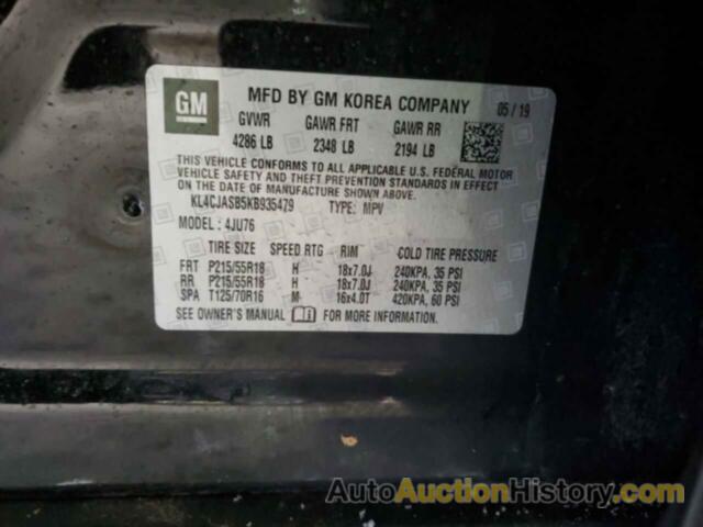 BUICK ENCORE PREFERRED, KL4CJASB5KB935479