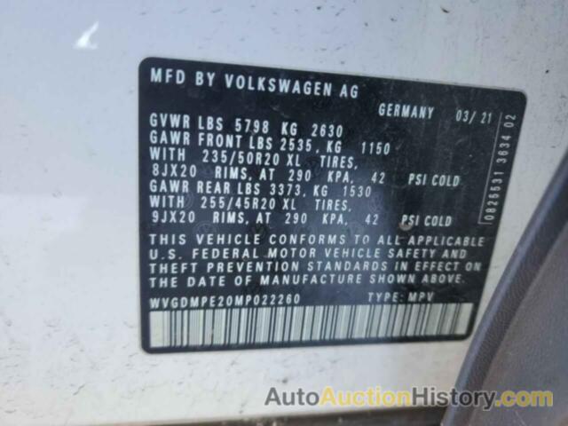 VOLKSWAGEN ID.4 FIRST FIRST EDITION, WVGDMPE20MP022260