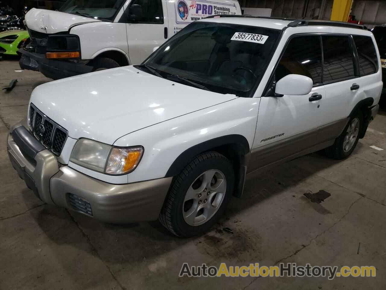 2001 SUBARU FORESTER S, JF1SF65551H722586