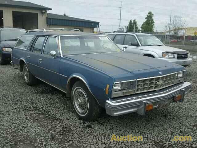 1977 CHEVROLET IMPALA WGN, 1L35L7S224669