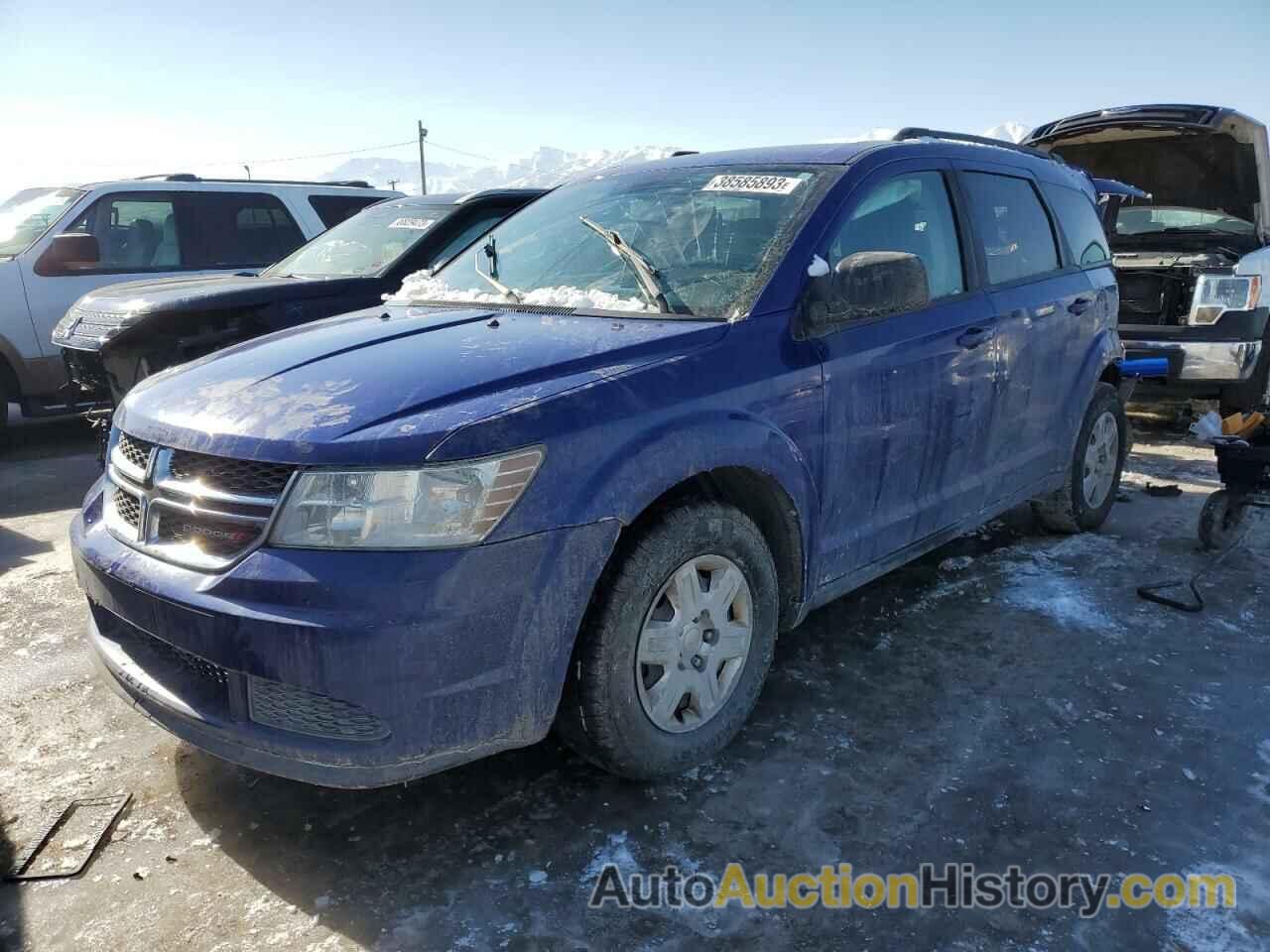 2012 DODGE JOURNEY SE, 3C4PDCAB5CT349697