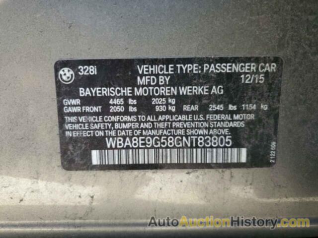 BMW 3 SERIES I SULEV, WBA8E9G58GNT83805