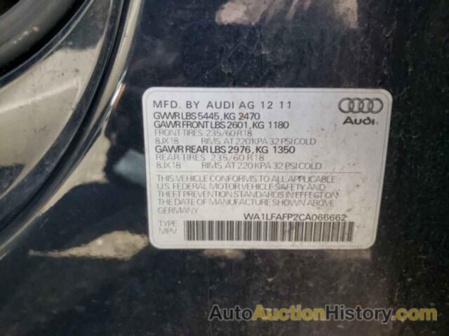 AUDI Q5 PREMIUM PLUS, WA1LFAFP2CA066662