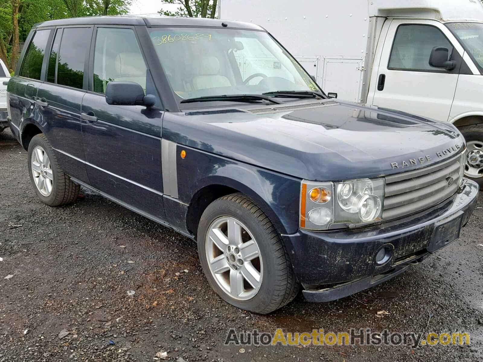 2003 LAND ROVER RANGE ROVER HSE, SALME11433A132784