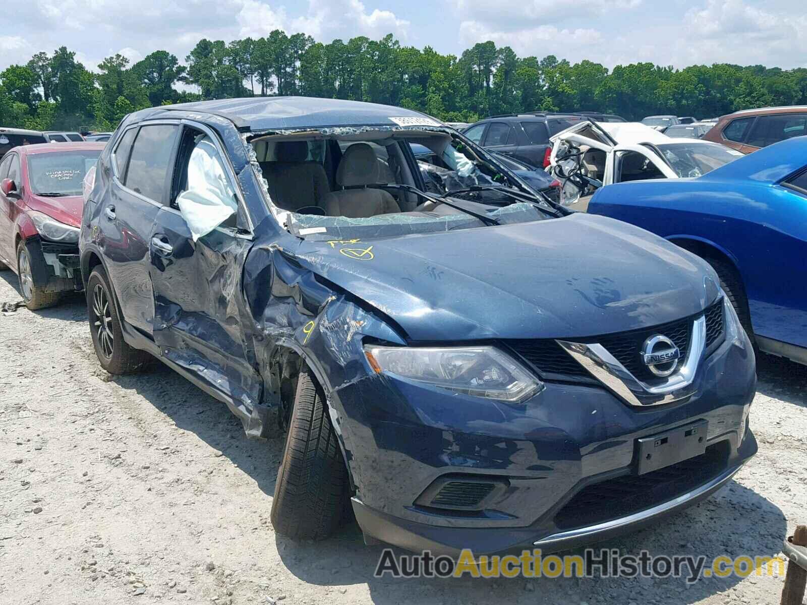2015 NISSAN ROGUE S S, KNMAT2MT0FP577073