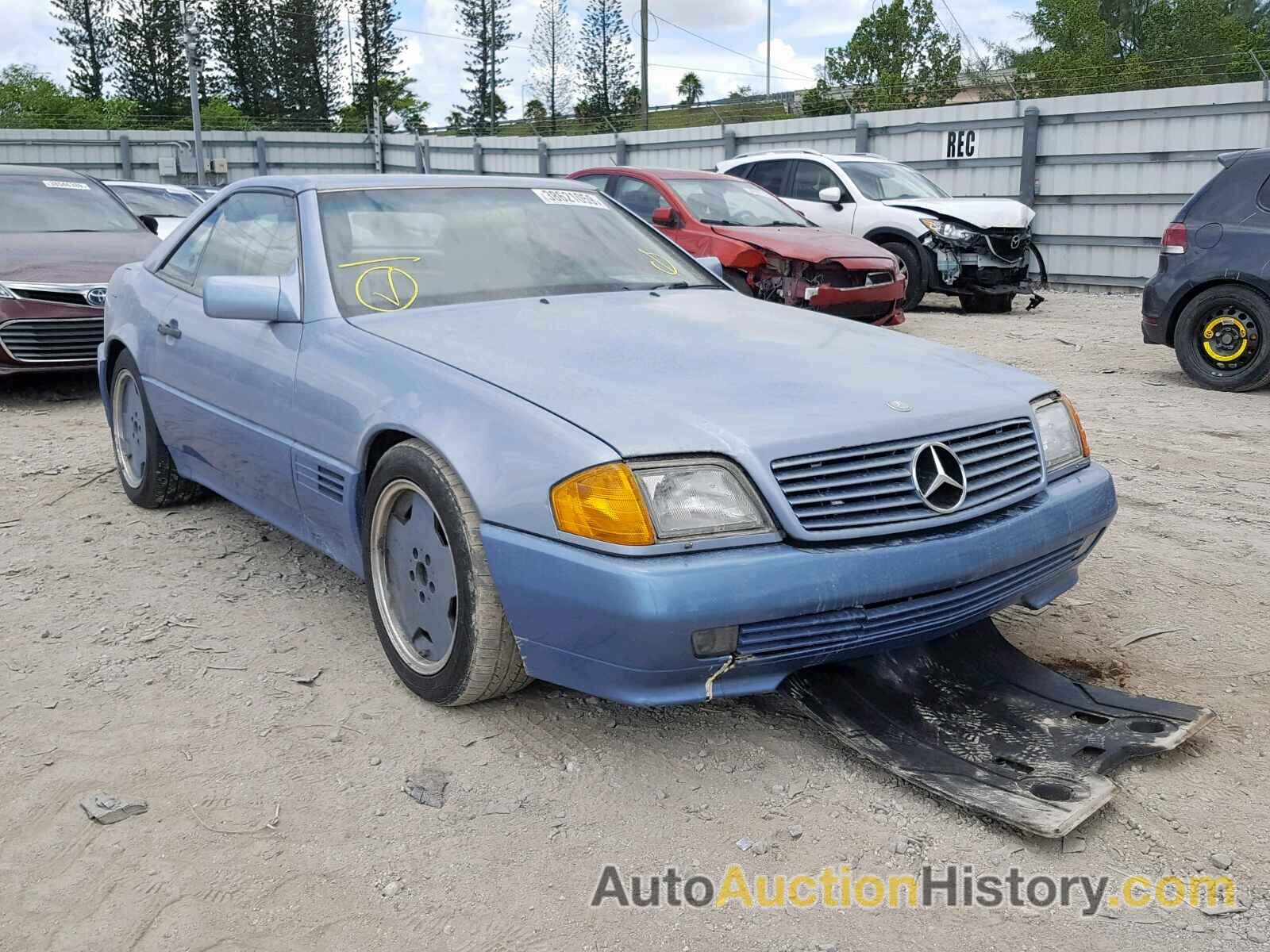 1991 MERCEDES-BENZ 500 SL, WDBFA66E7MF030093