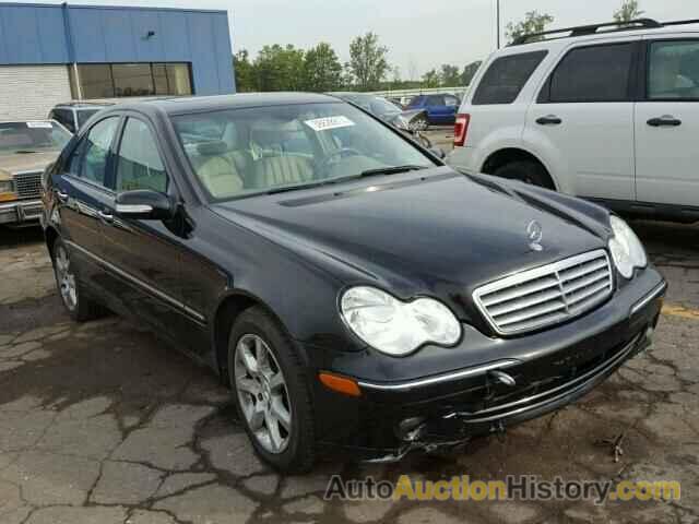 2007 MERCEDES-BENZ C280 4MATI, WDBRF92H17F905415