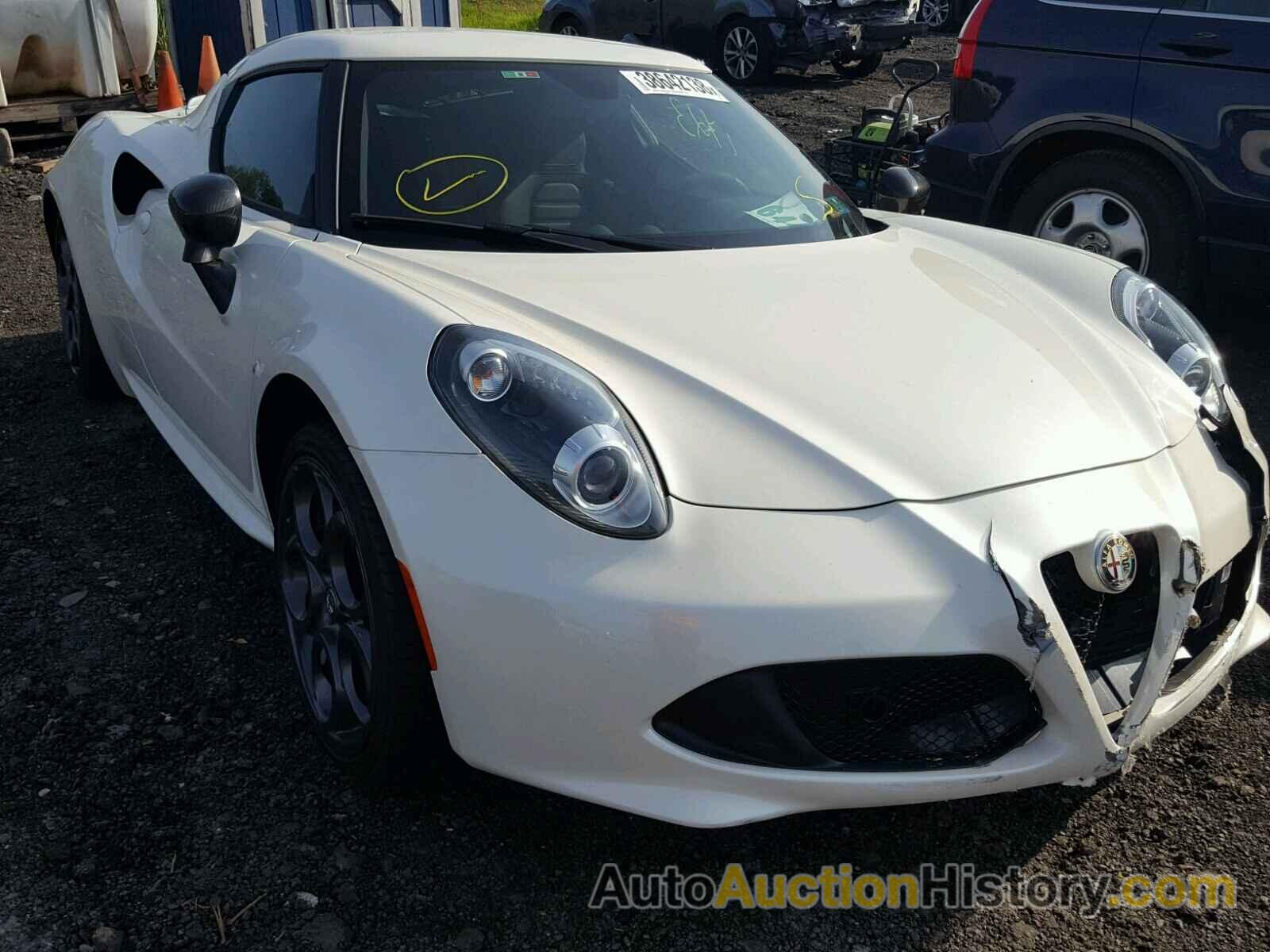 2015 ALFA ROMEO 4C , ZARBAAA42FM164970