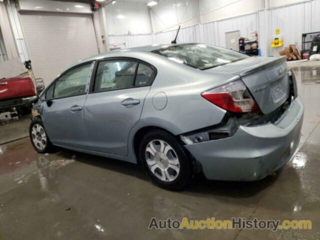 HONDA CIVIC HYBRID, JHMFB4F24CS007545