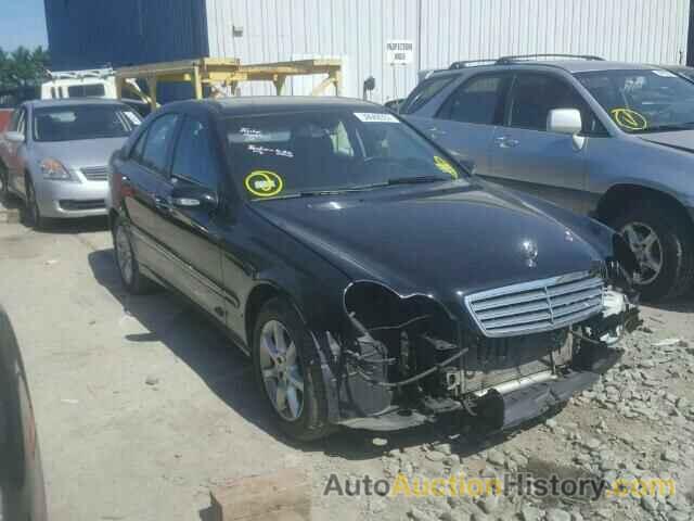 2007 MERCEDES-BENZ C280 4MATI, WDBRF92H37F907795